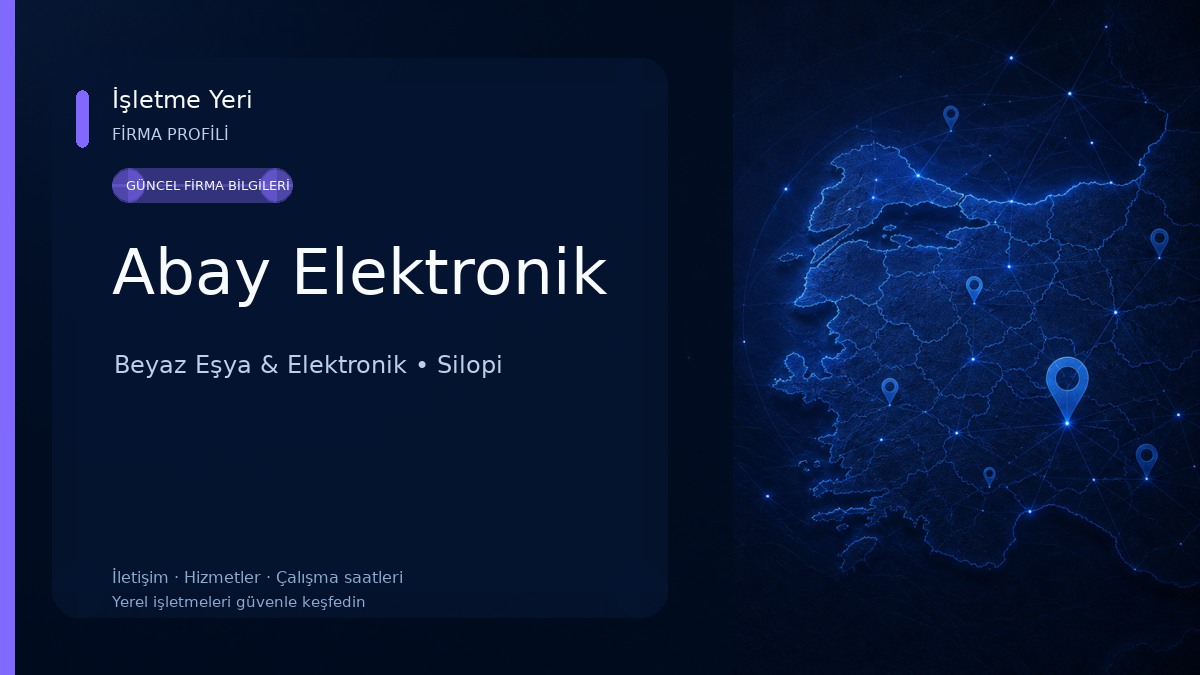 Abay Elektronik Beyaz Eşya & Elektronik