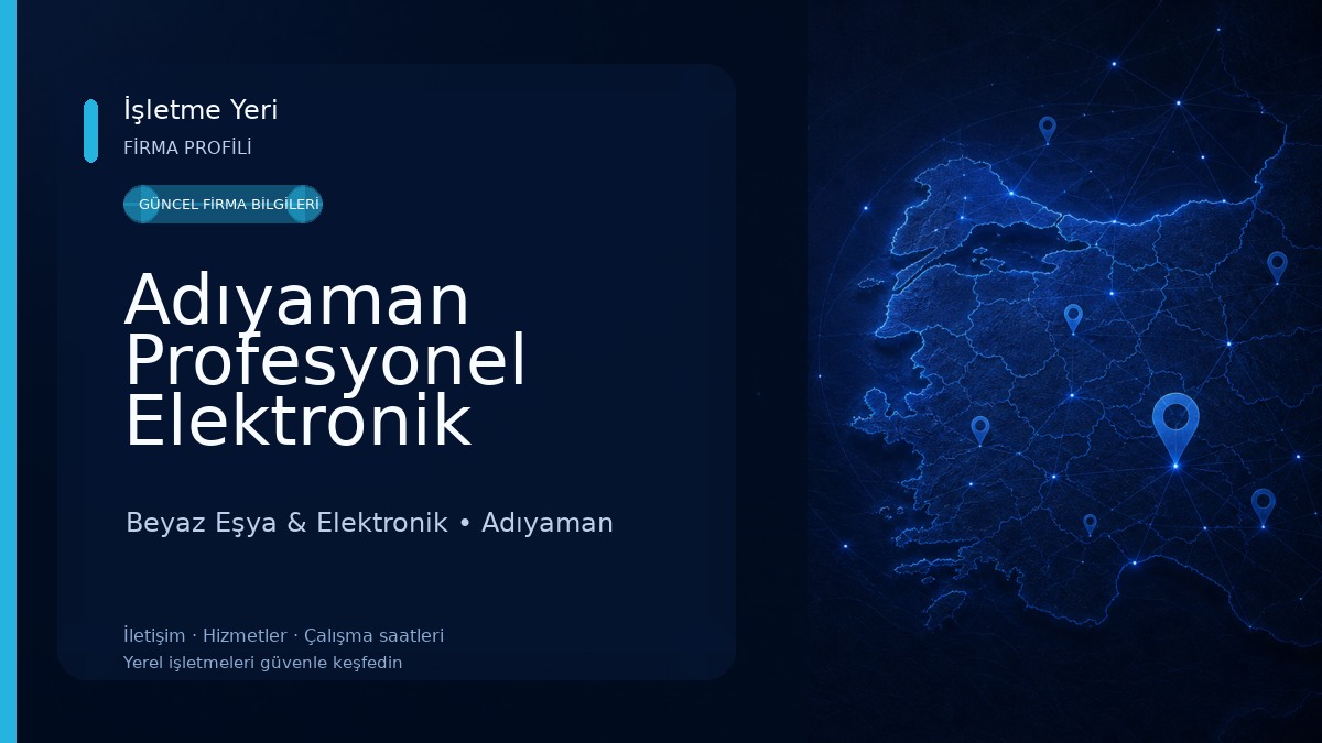 Adıyaman Profesyonel Elektronik Anakart Tamiri Beyaz Eşya & Elektronik