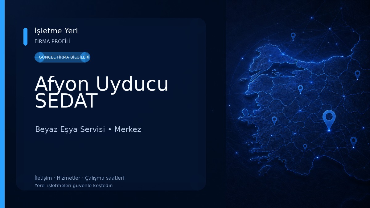 Afyon Uyducu SEDAT