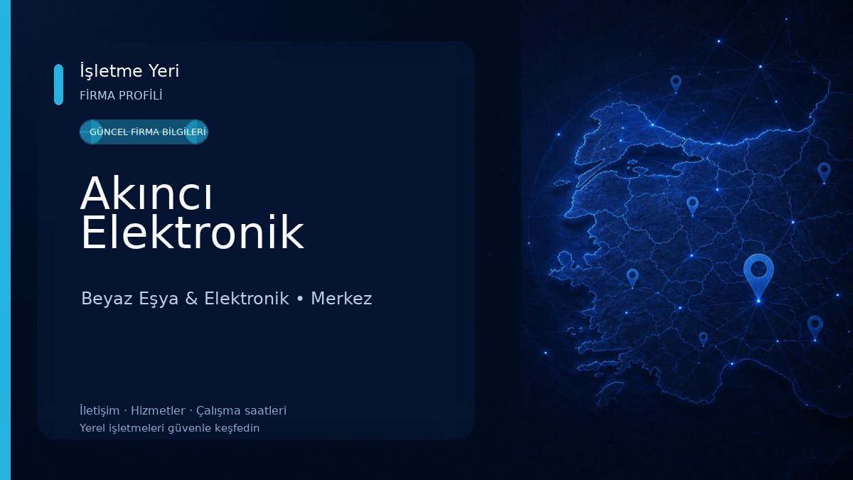 Akıncı Elektronik Beyaz Eşya & Elektronik