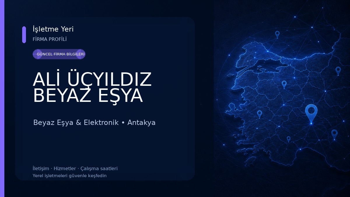 ALİ ÜÇYILDIZ BEYAZ EŞYA