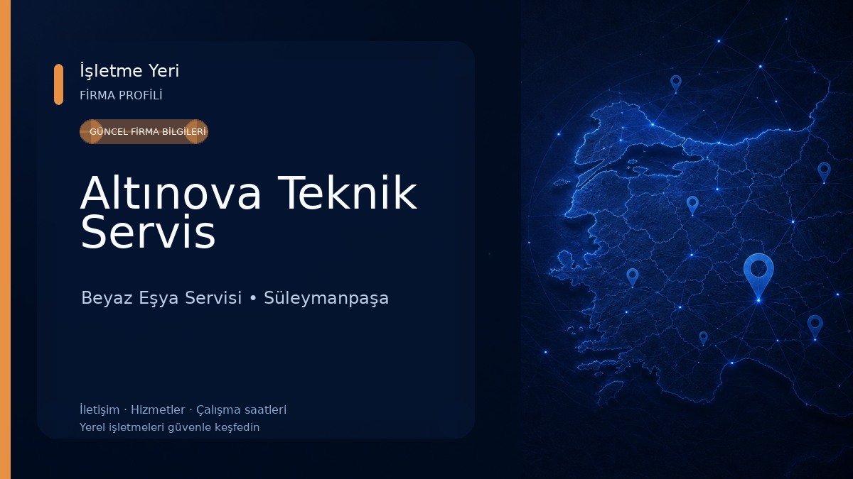 Altınova Teknik Servis