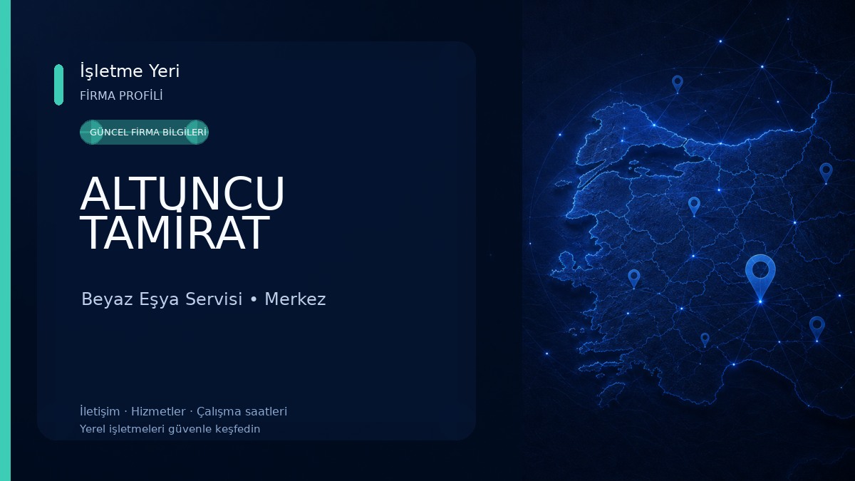 ALTUNCU TAMİRAT 