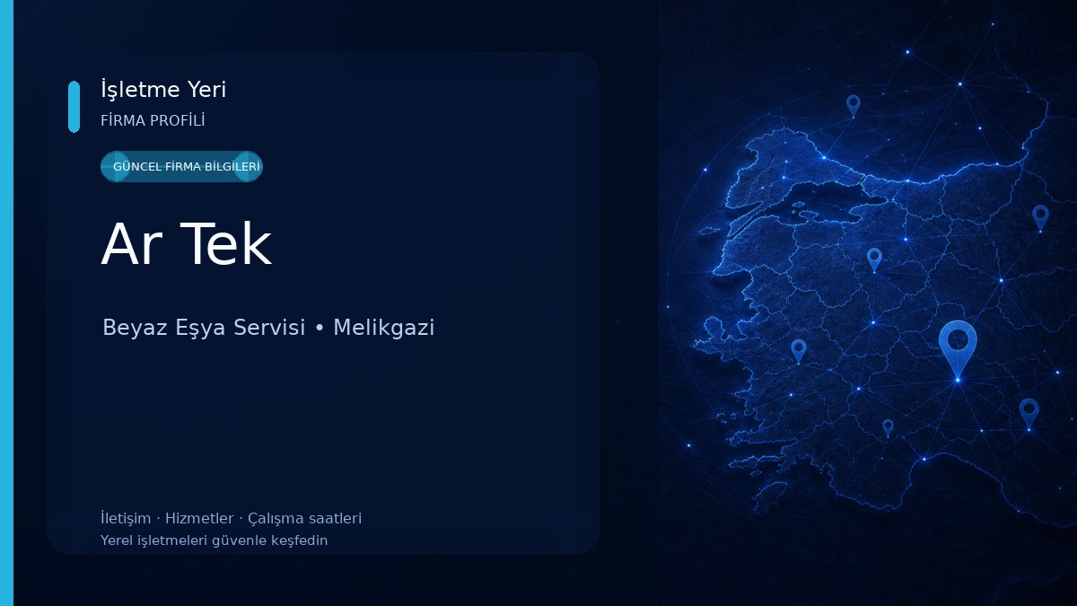 Ar Tek Beyaz Eşya Servisi