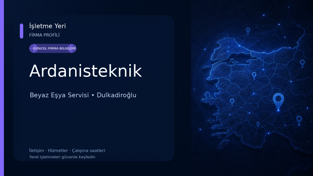 Ardanisteknik