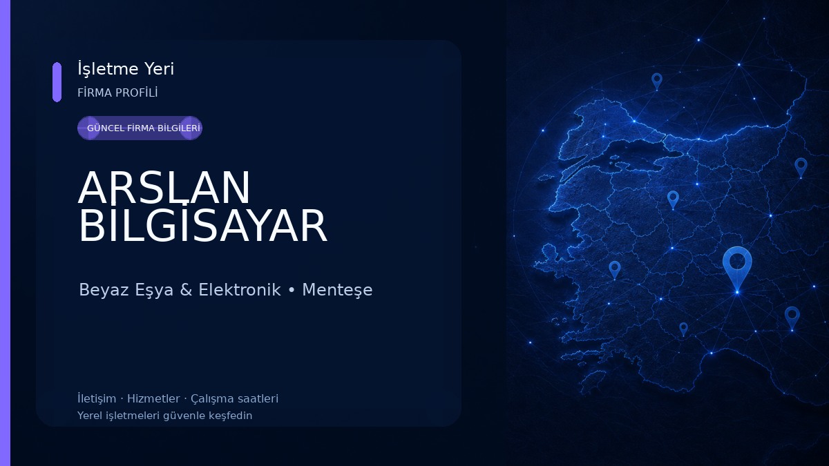 ARSLAN BİLGİSAYAR Beyaz Eşya & Elektronik