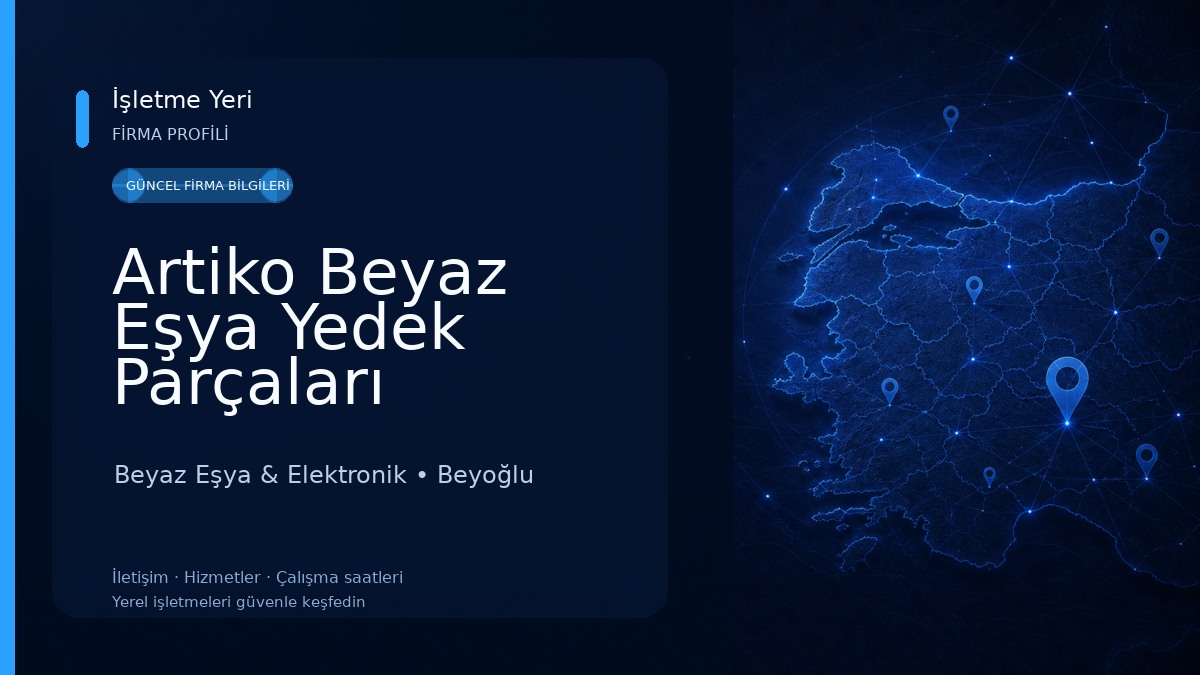 Artiko Beyaz Eşya Yedek Parçaları Beyaz Eşya & Elektronik