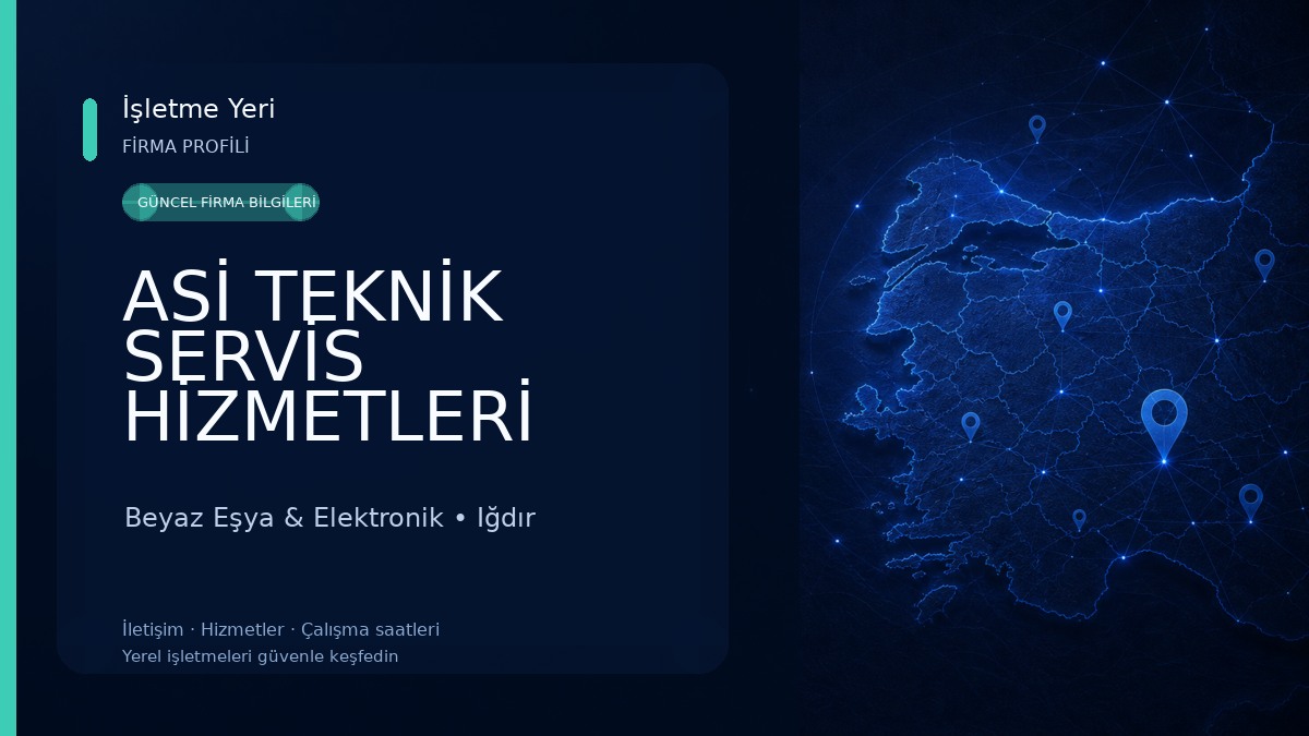 ASİ TEKNİK SERVİS HİZMETLERİ Beyaz Eşya & Elektronik