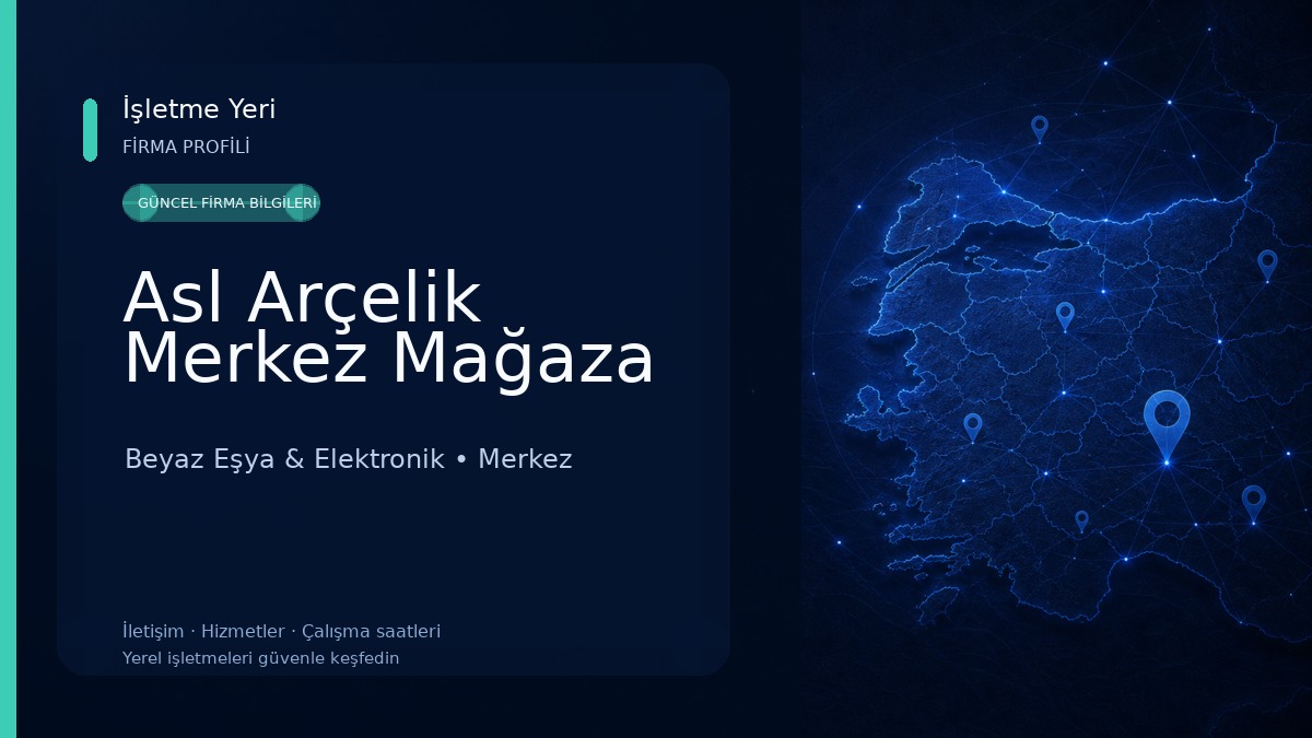 Asl Arçelik Merkez Mağaza