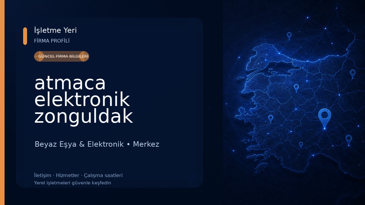 atmaca elektronik zonguldak 