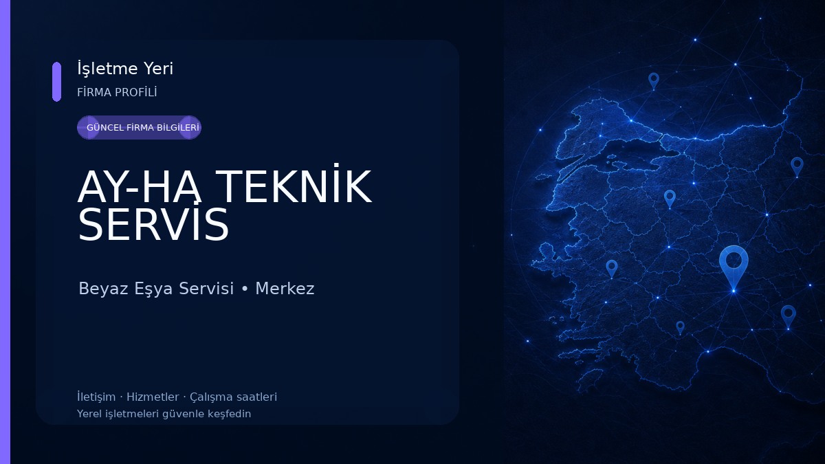 AY-HA TEKNİK SERVİS