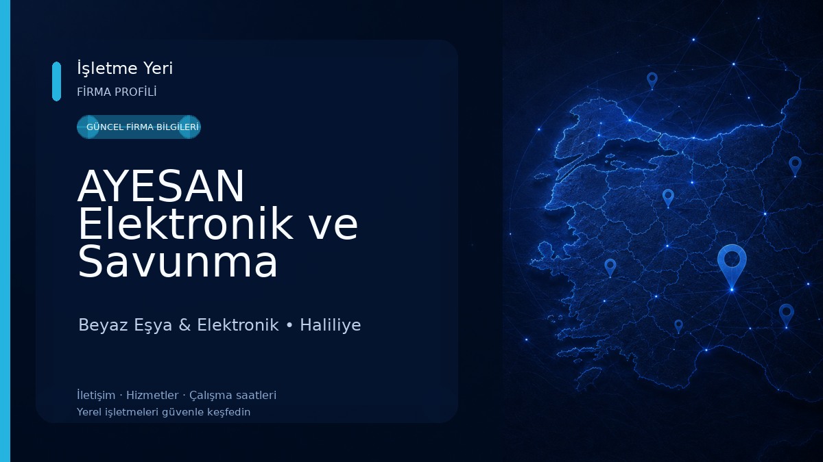 AYESAN Elektronik ve Savunma Teknolojileri