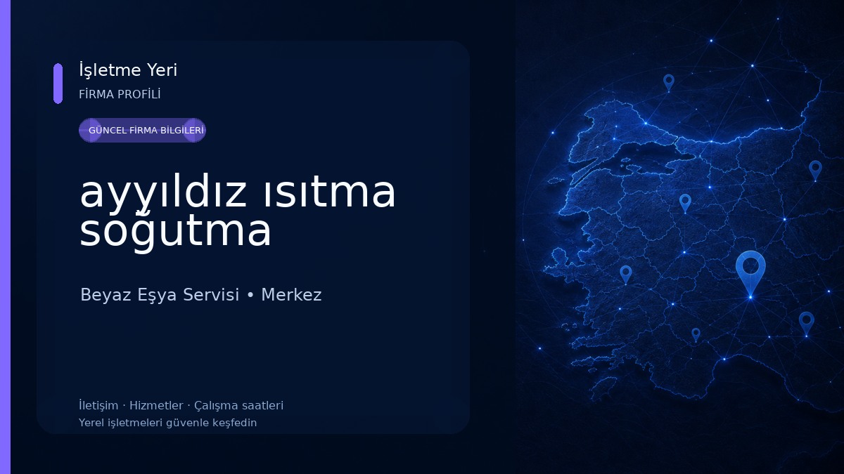 ayyıldız ısıtma soğutma