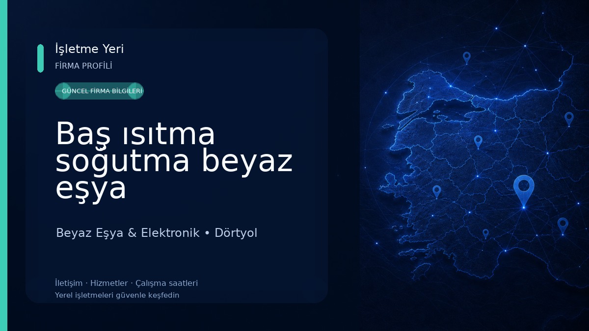 Baş ısıtma soğutma beyaz eşya