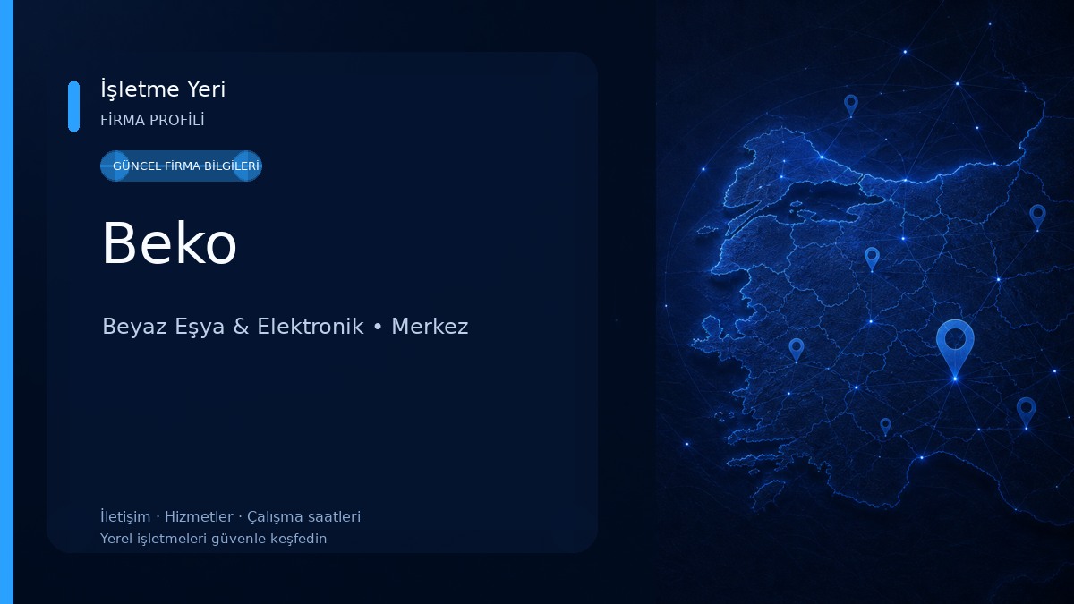 Beko Beyaz Eşya & Elektronik