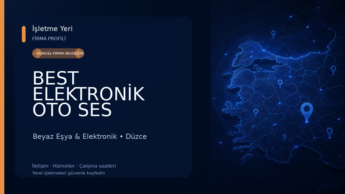 BEST ELEKTRONİK OTO SES MULTİMEDİA SİSTEMLERİ