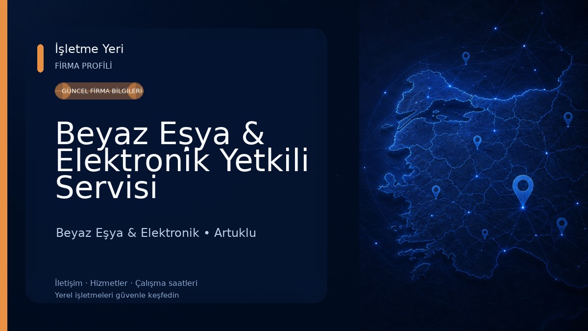 Beyaz Eșya & Elektronik Yetkili Servisi