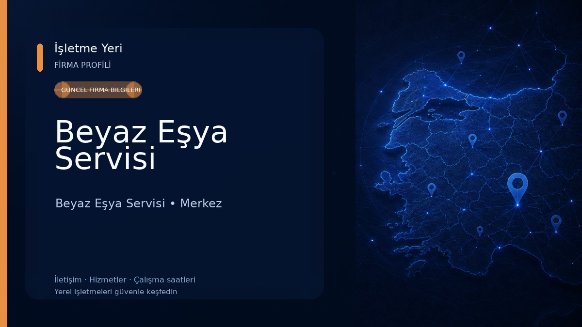Beyaz Eşya Servisi Beyaz Eşya Servisi