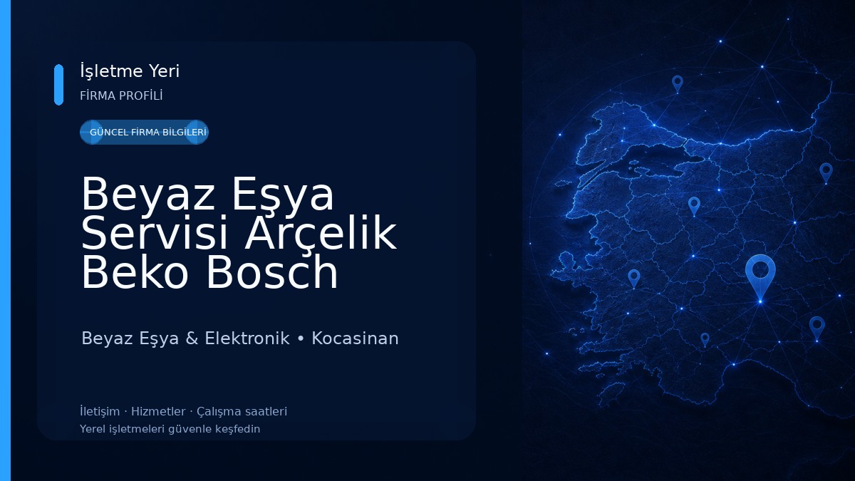 Beyaz Eşya Servisi Arçelik Beko Bosch Siemens Profilo Ariston Vestel Altus Seg Beyaz Eşya & Elektronik