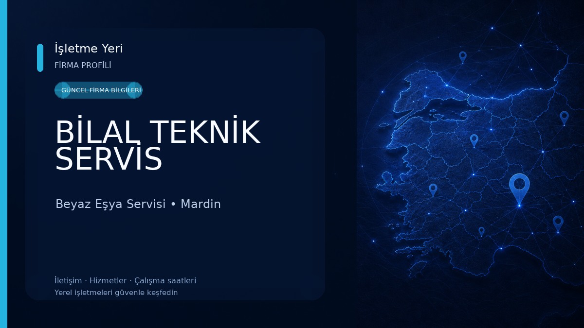 BİLAL TEKNİK SERVİS