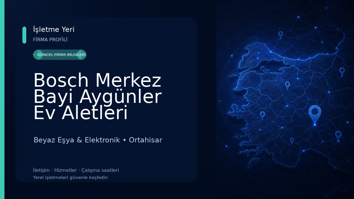 Bosch Merkez Bayi Aygünler Ev Aletleri Beyaz Eşya & Elektronik
