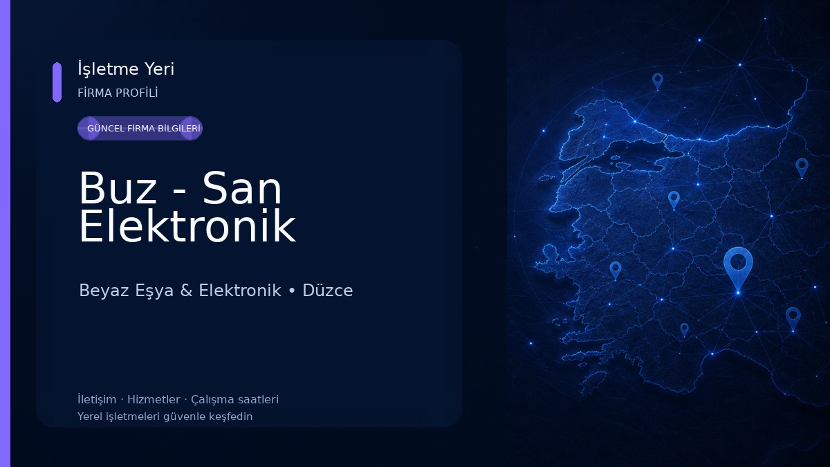 Buz - San Elektronik