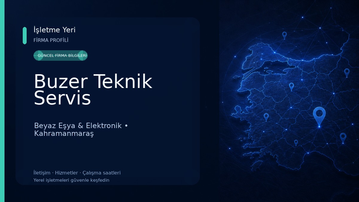 Buzer Teknik Servis Beyaz Eşya & Elektronik