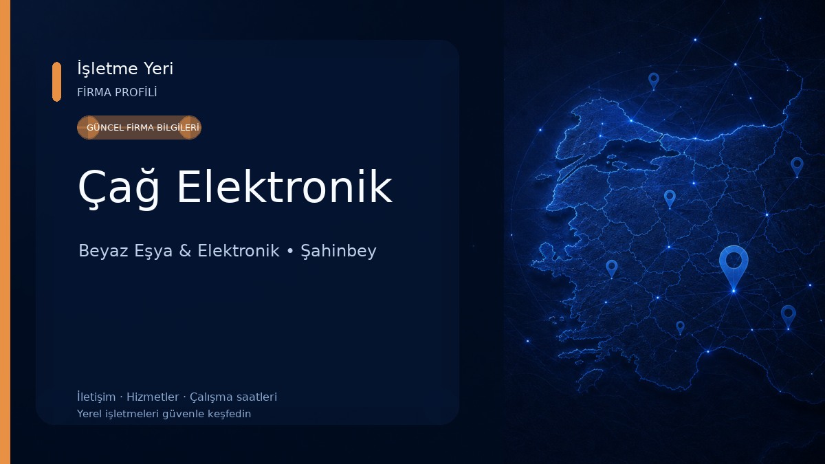 Çağ Elektronik Beyaz Eşya & Elektronik