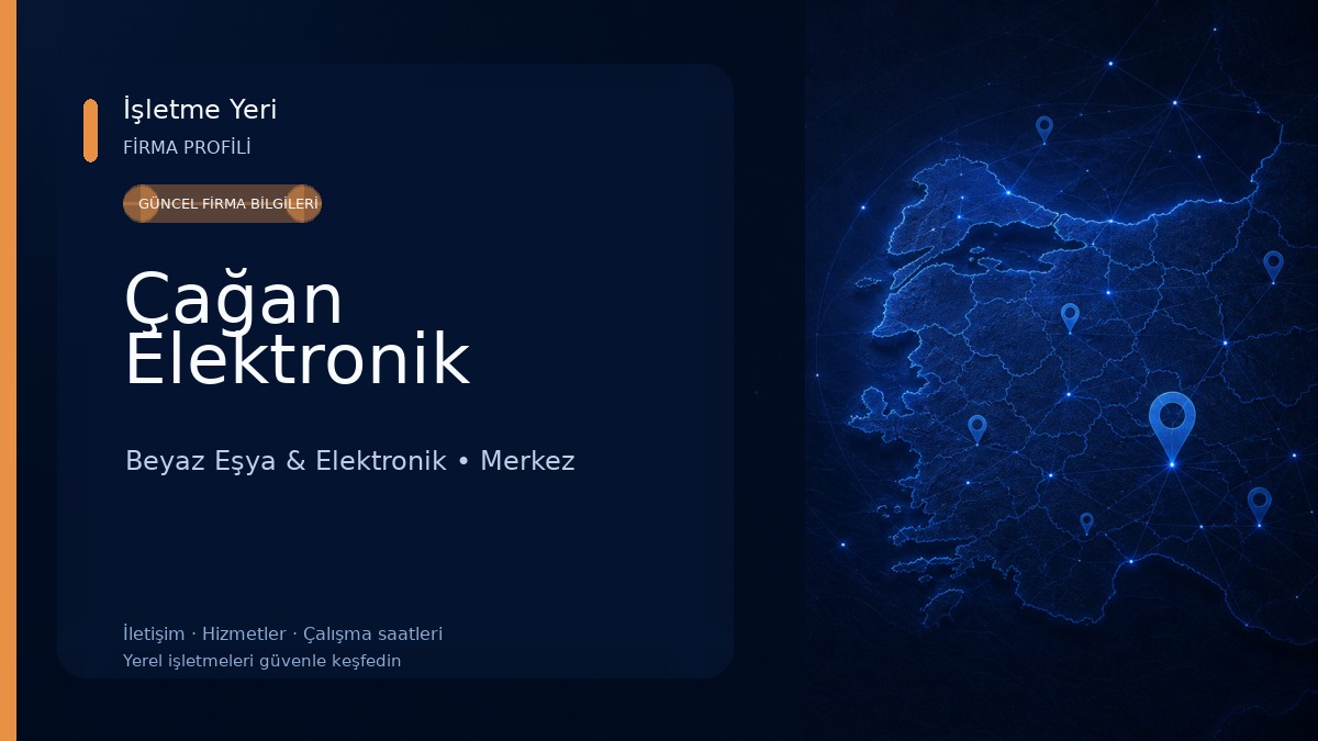 Çağan Elektronik Beyaz Eşya & Elektronik