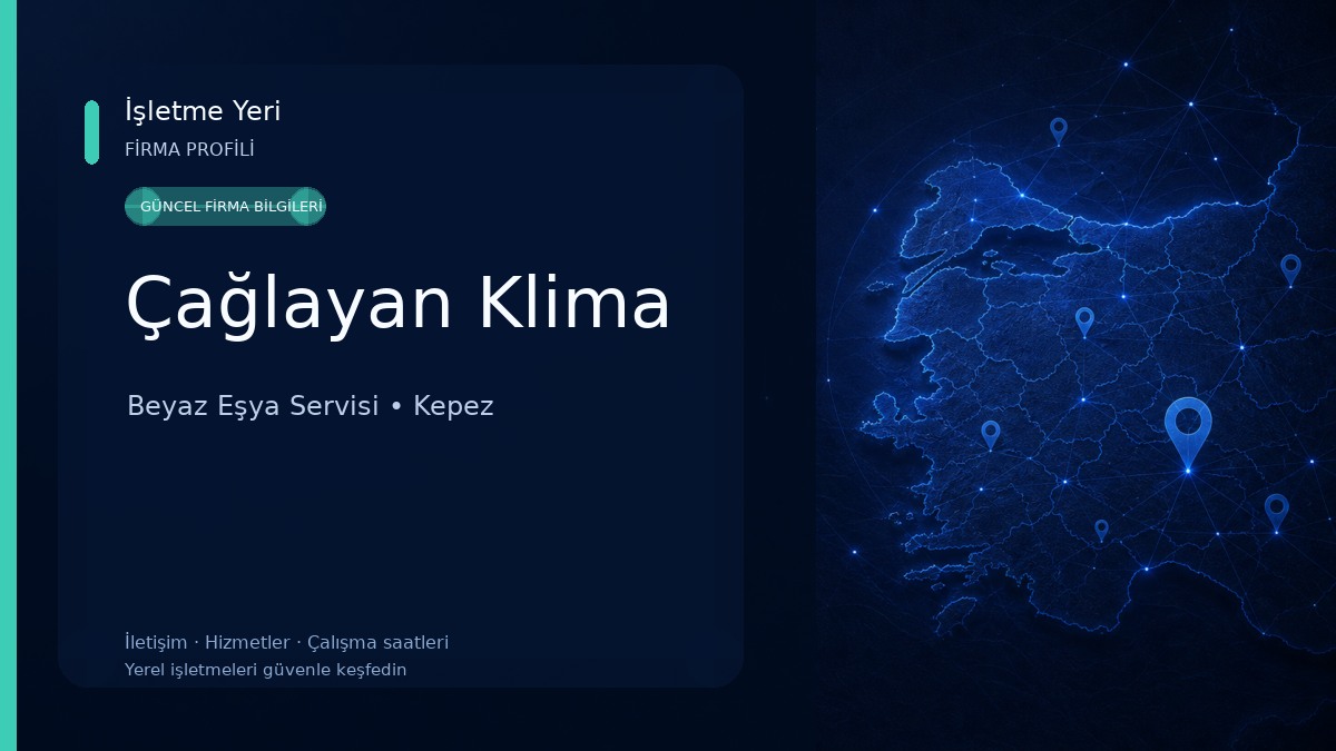 Çağlayan Klima Beyaz Eşya Servisi