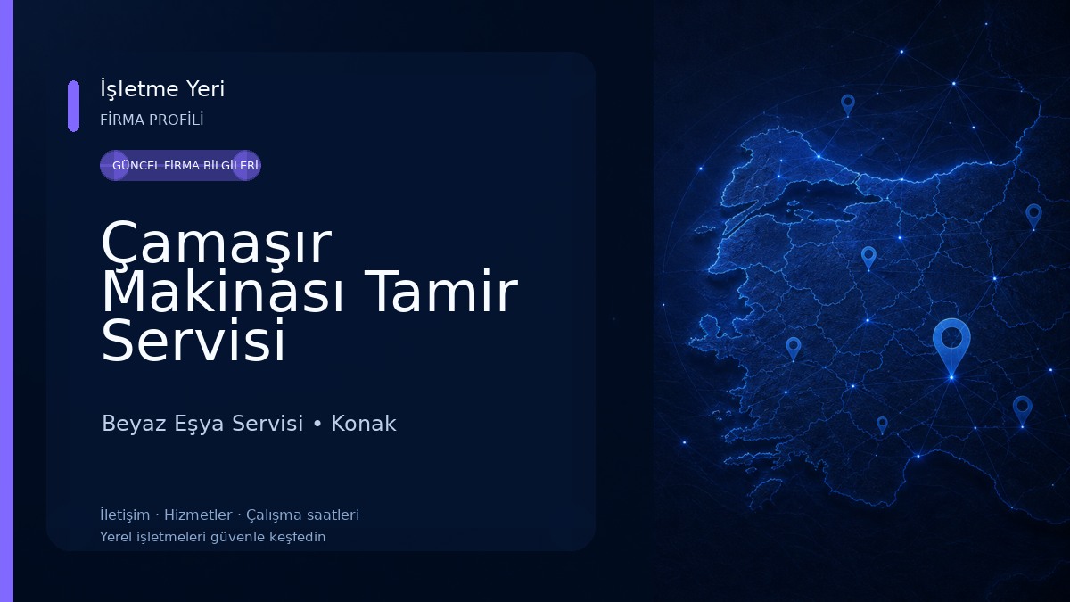 Çamaşır Makinası Tamir Servisi Beyaz Eşya Servisi