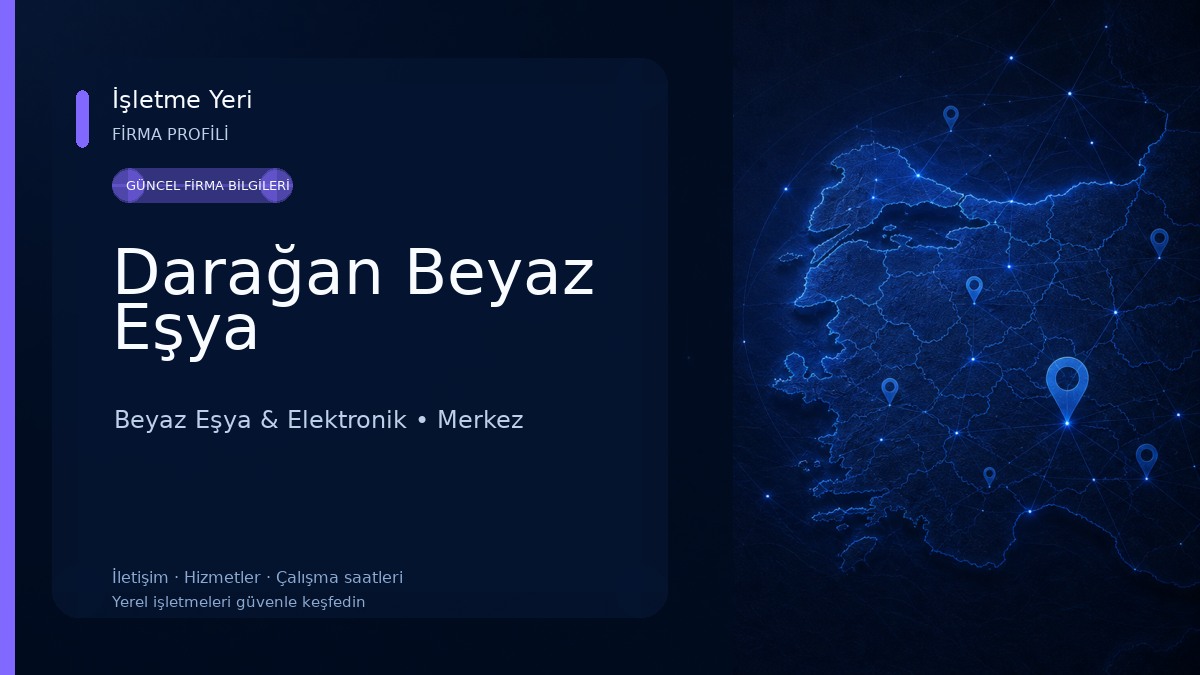 Darağan Beyaz Eşya 