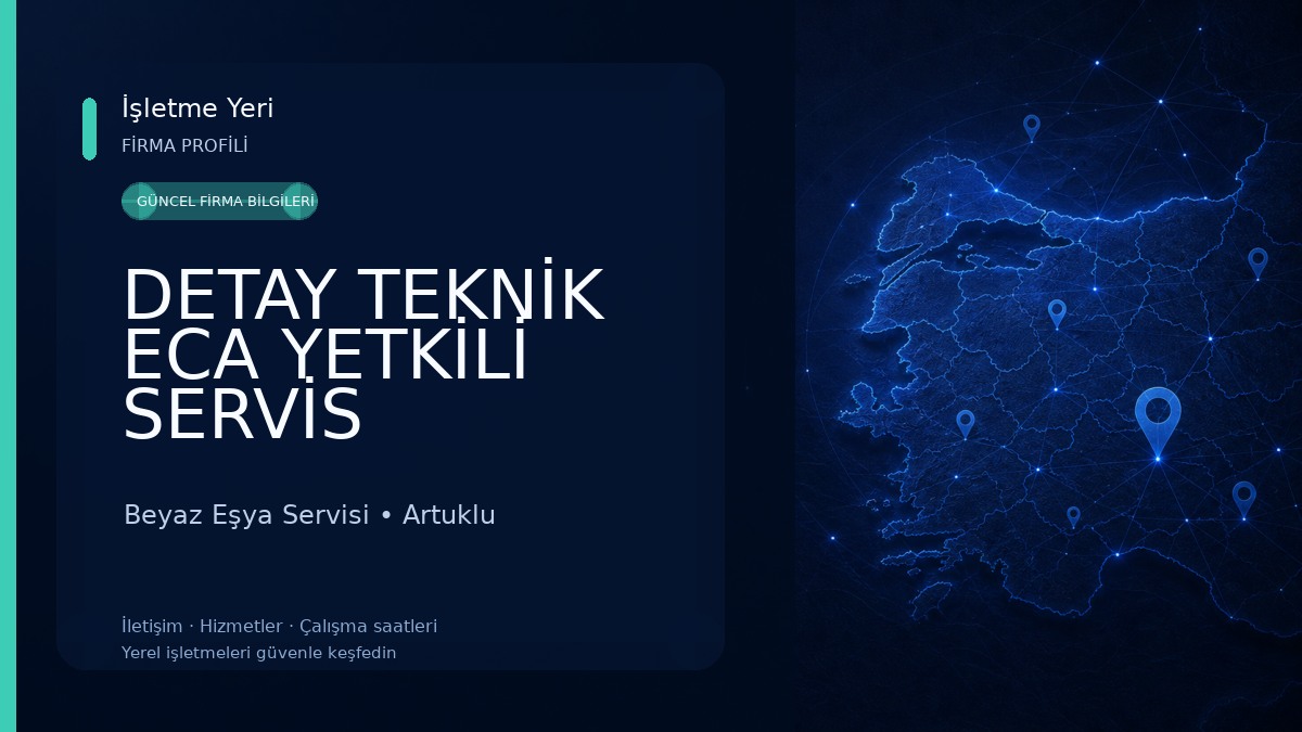 DETAY TEKNİK ECA YETKİLİ SERVİS