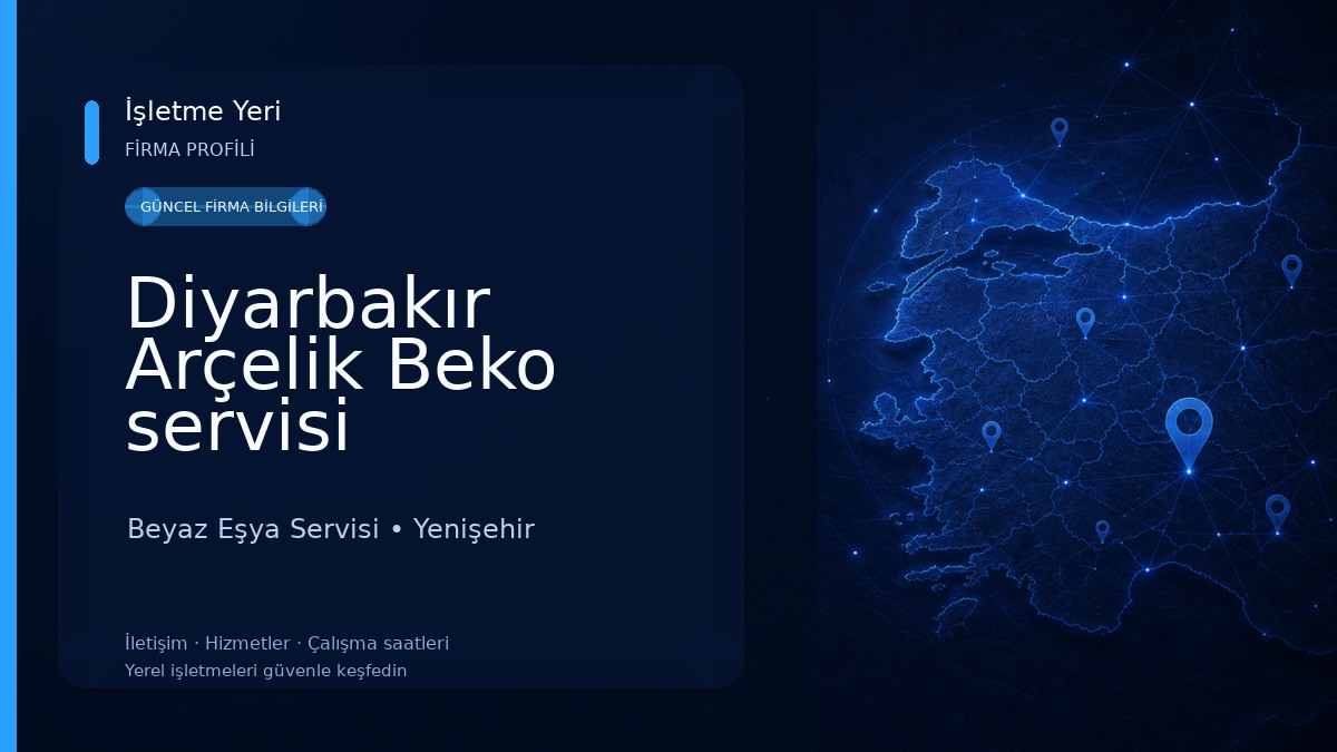 Diyarbakır Arçelik Beko servisi Beyaz Eşya Servisi