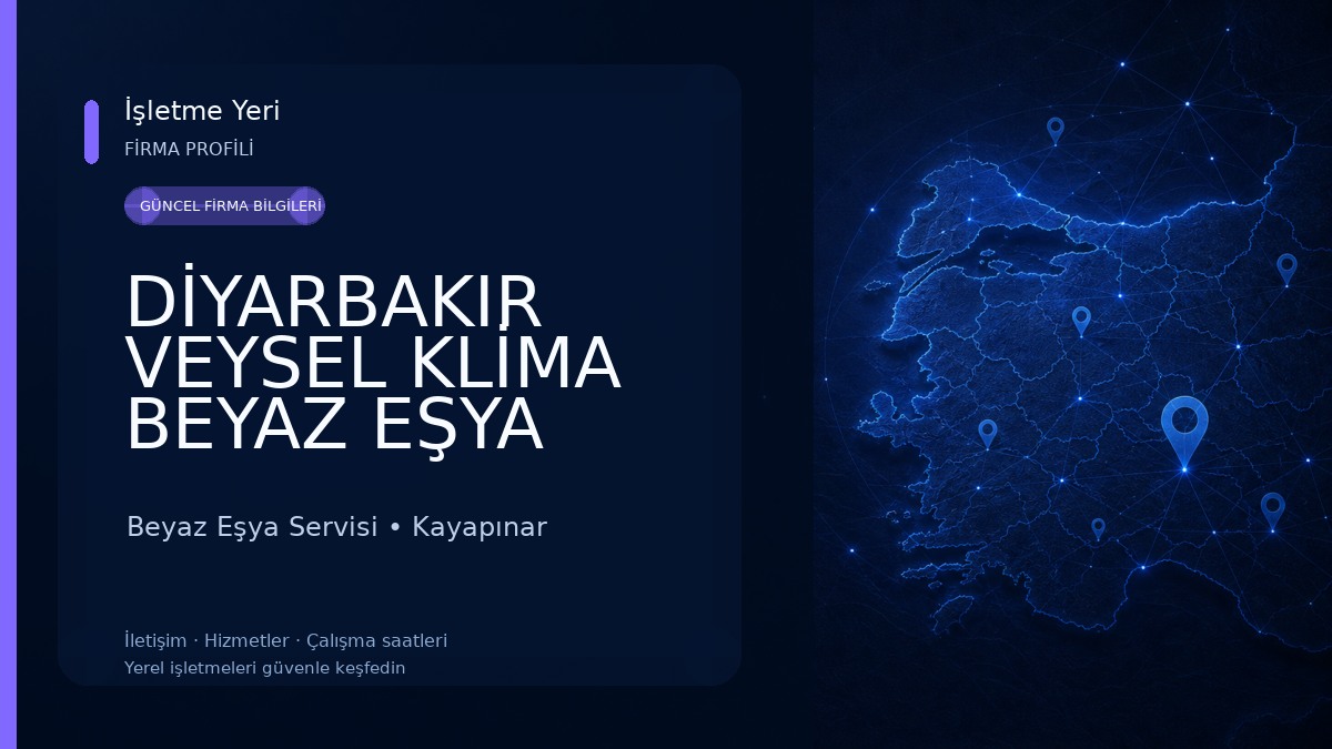 DİYARBAKIR VEYSEL KLİMA BEYAZ EŞYA TAMİR SERVİSİ