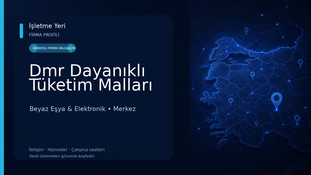 Dmr Dayanıklı Tüketim Malları
