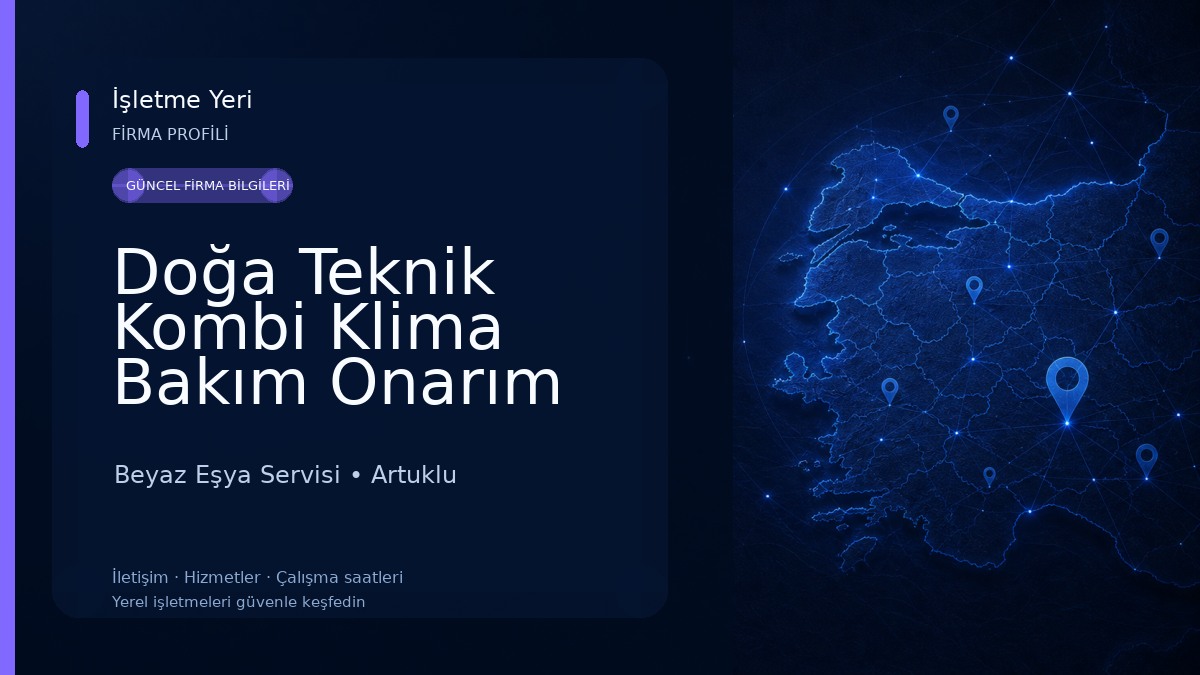 Doğa Teknik Kombi Klima Bakım Onarım 