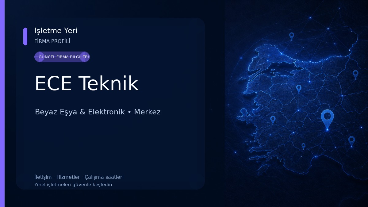 ECE Teknik Beyaz Eşya & Elektronik