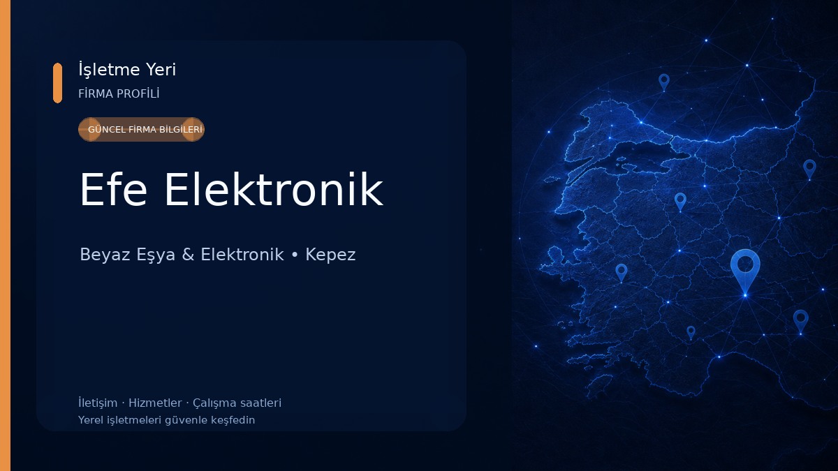 Efe Elektronik Beyaz Eşya & Elektronik