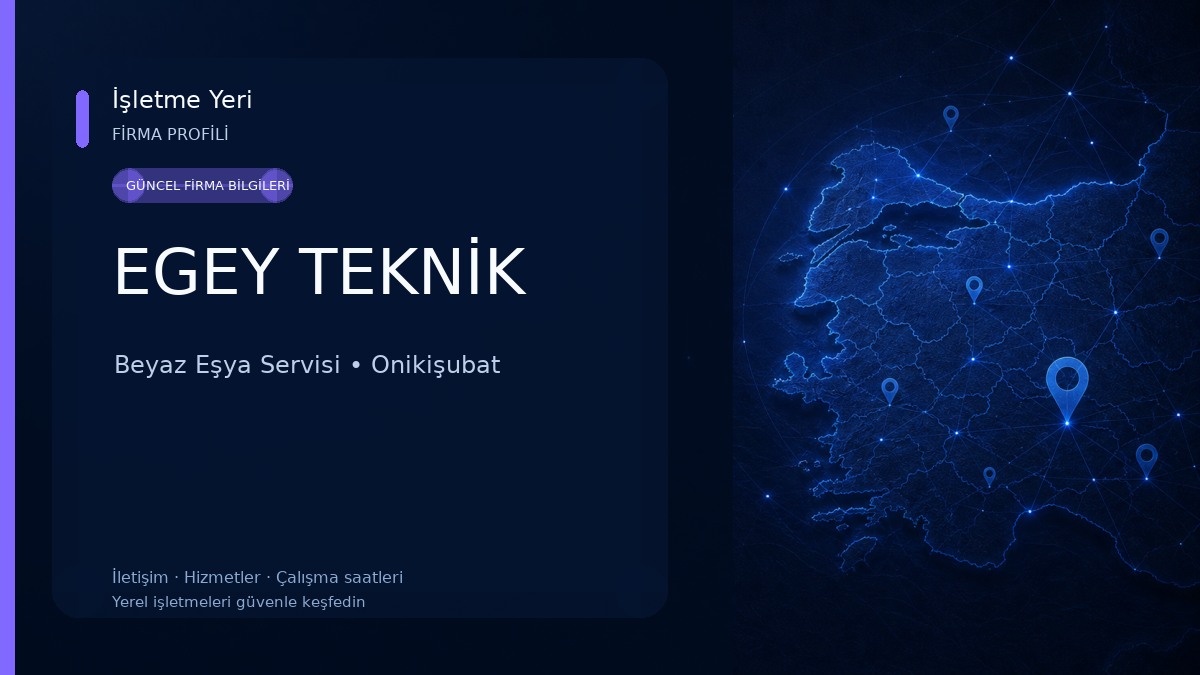 EGEY TEKNİK Beyaz Eşya Servisi