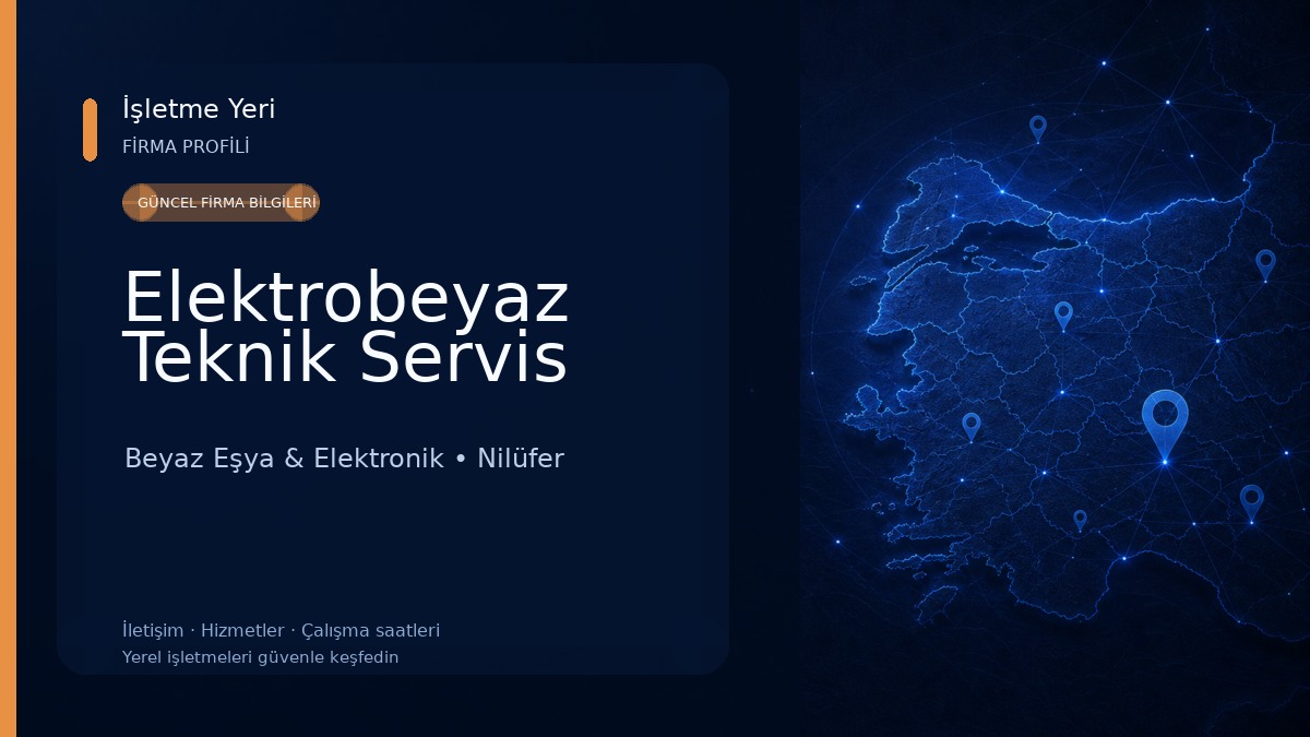 Elektrobeyaz Teknik Servis Beyaz Eşya & Elektronik