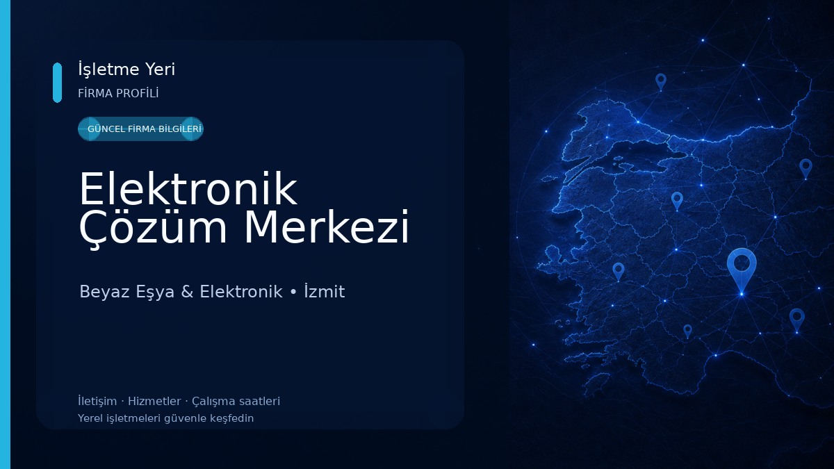 Elektronik Çözüm Merkezi 