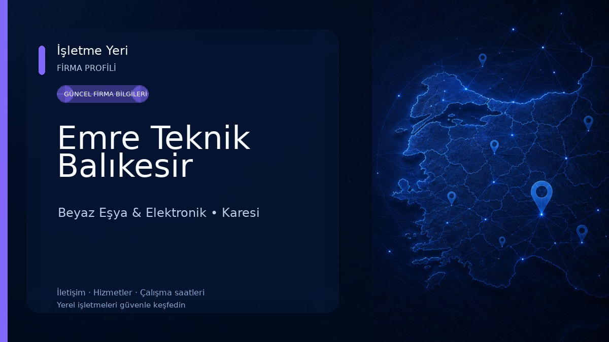Emre Teknik Balıkesir
