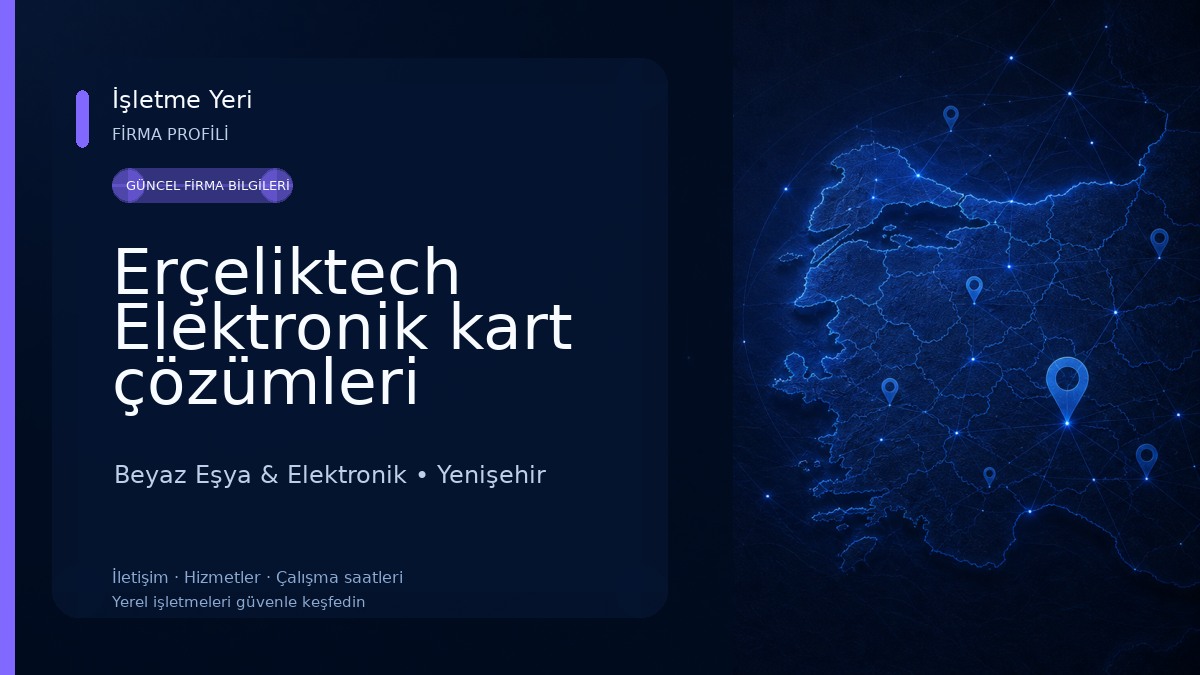 Erçeliktech Elektronik kart çözümleri Beyaz Eşya & Elektronik
