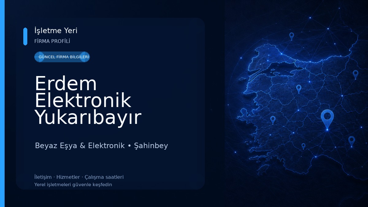 Erdem Elektronik Yukarıbayır 