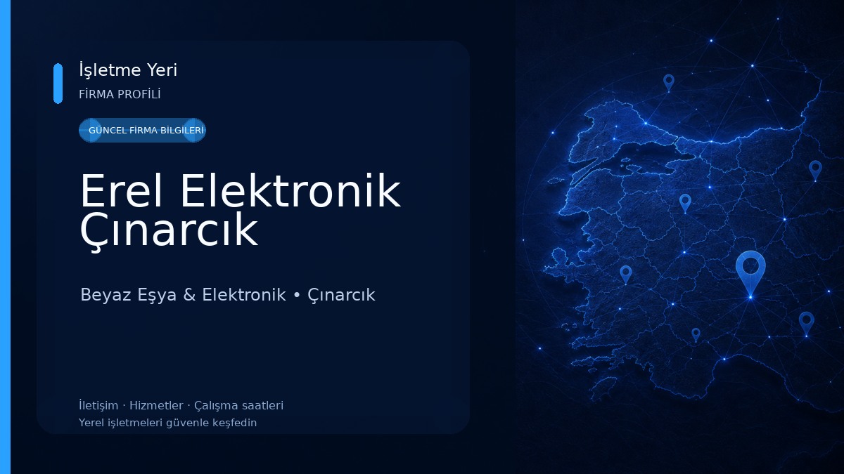 Erel Elektronik Çınarcık