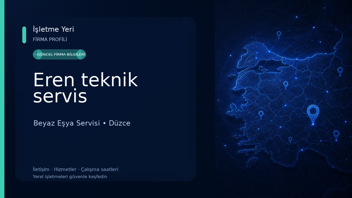 Eren teknik servis 