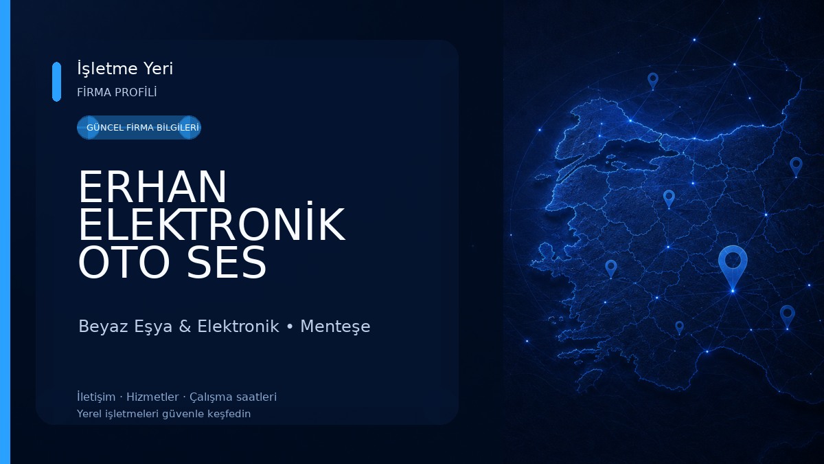 ERHAN ELEKTRONİK OTO SES SİSTEMLERİ VE AKSESUAR Beyaz Eşya & Elektronik