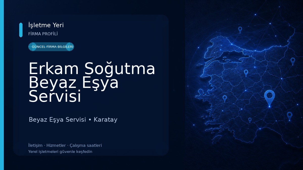Erkam Soğutma Beyaz Eşya Servisi