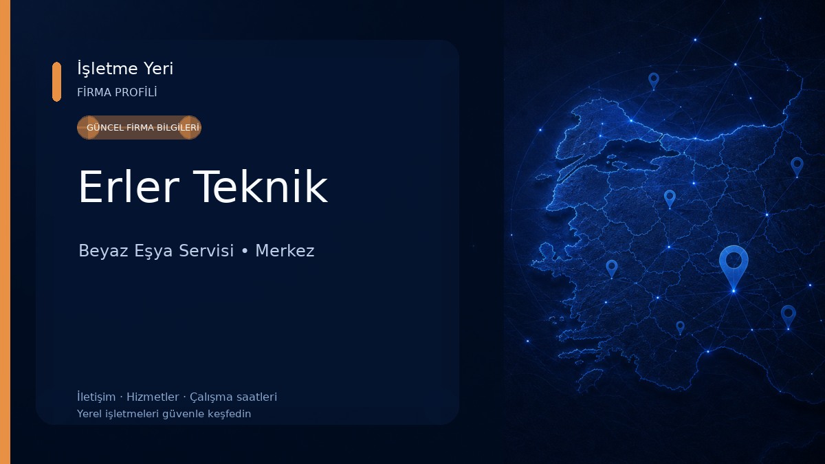 Erler Teknik Beyaz Eşya Servisi